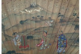 Ita Ogi, fan irca 1800. Japon, Edo period
