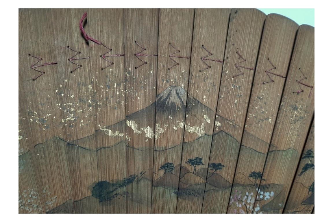 Ita Ogi, fan irca 1800. Japon, Edo period