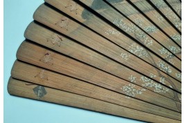 Ita Ogi, fan irca 1800. Japon, Edo period