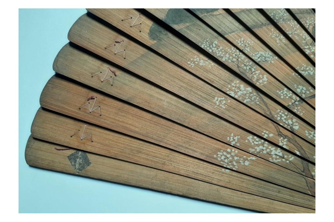 Ita Ogi, fan irca 1800. Japon, Edo period
