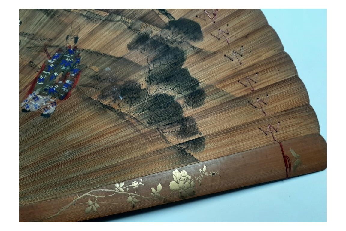 Ita Ogi, fan irca 1800. Japon, Edo period