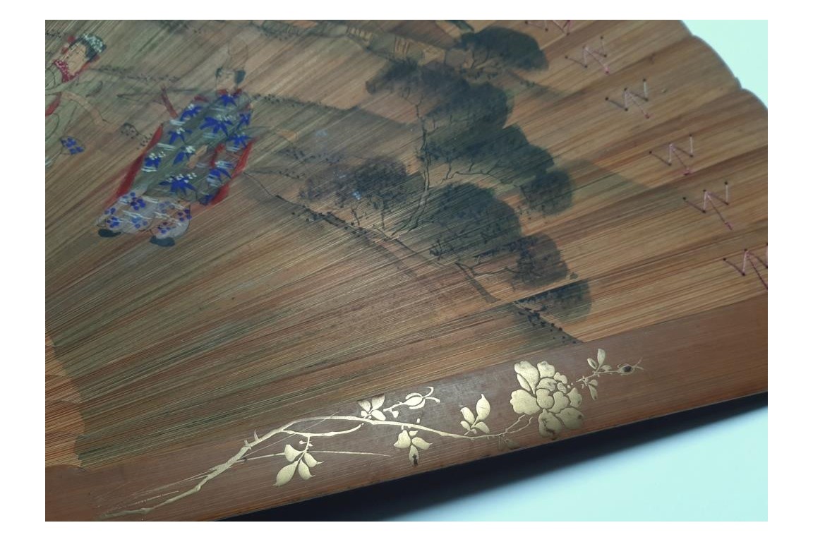 Ita Ogi, fan irca 1800. Japon, Edo period