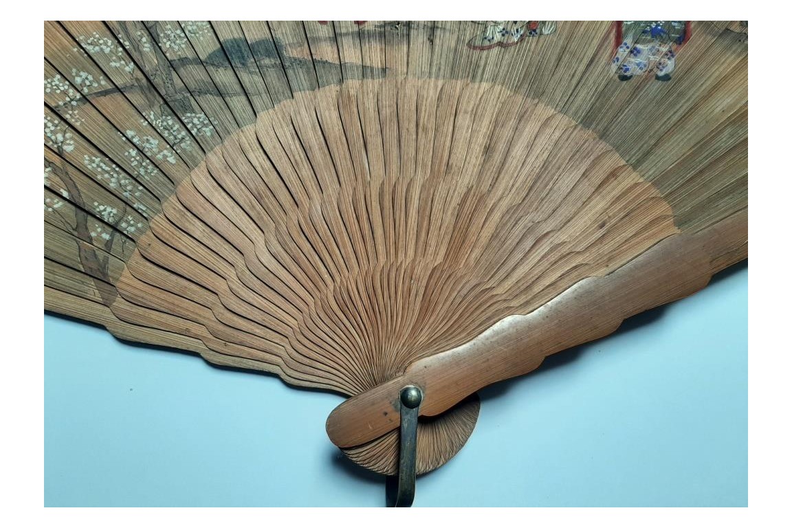 Ita Ogi, fan irca 1800. Japon, Edo period