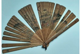 Ita Ogi, fan irca 1800. Japon, Edo period