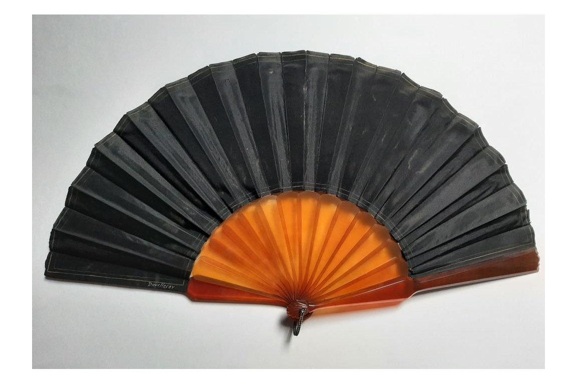 Japonaiserie, fan by Lhomme and Duvelleroy, circa 1880