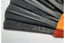 Japonaiserie, éventail de L'homme et Duvelleroy vers 1880