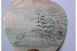 Uchiwa par Haibara Naojiro, Japon, circa1890