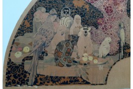 La nababesse, feuille d'éventail de Sheringham vers 1910