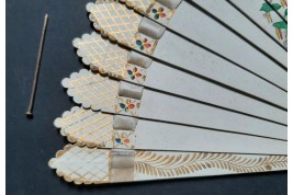 The kite, dance card fan, circa 1820-30