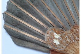 Pearly roses, Duvelleroy fan circa 1900-10