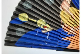 Les couleurs du cirque, éventail XXème siècle