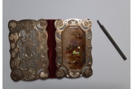 The sunset on the bay, 19th century notebook