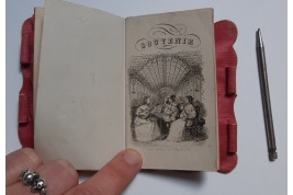 The sunset on the bay, 19th century notebook