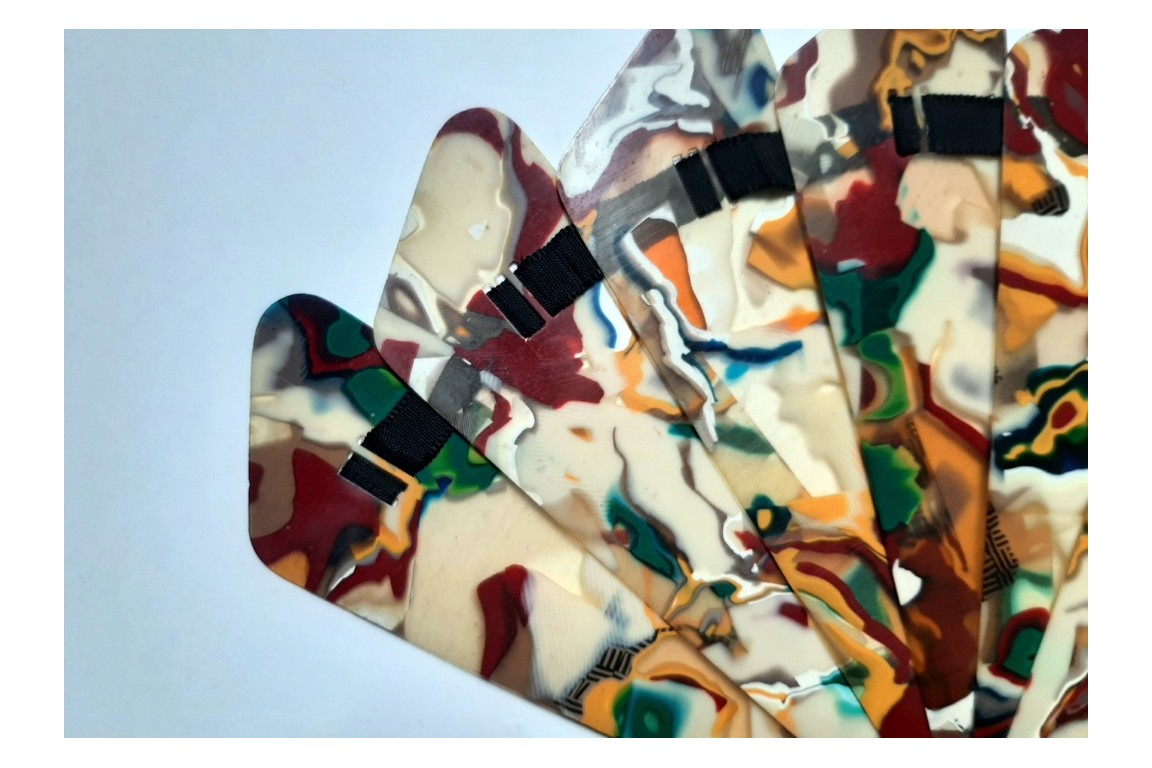 Futurisme, éventail vers 1920-30