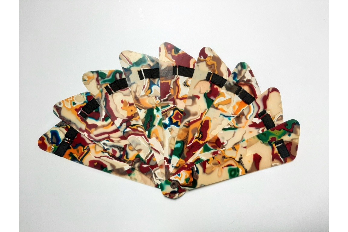 Futurisme, éventail vers 1920-30