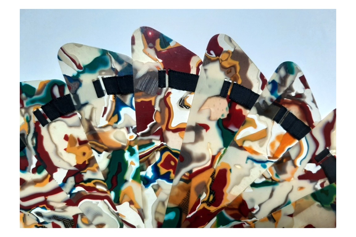 Futurisme, éventail vers 1920-30