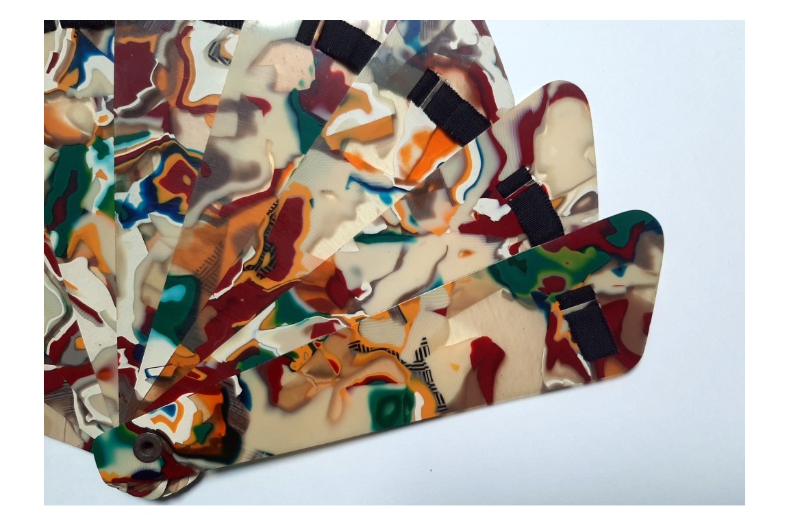 Futurisme, éventail vers 1920-30