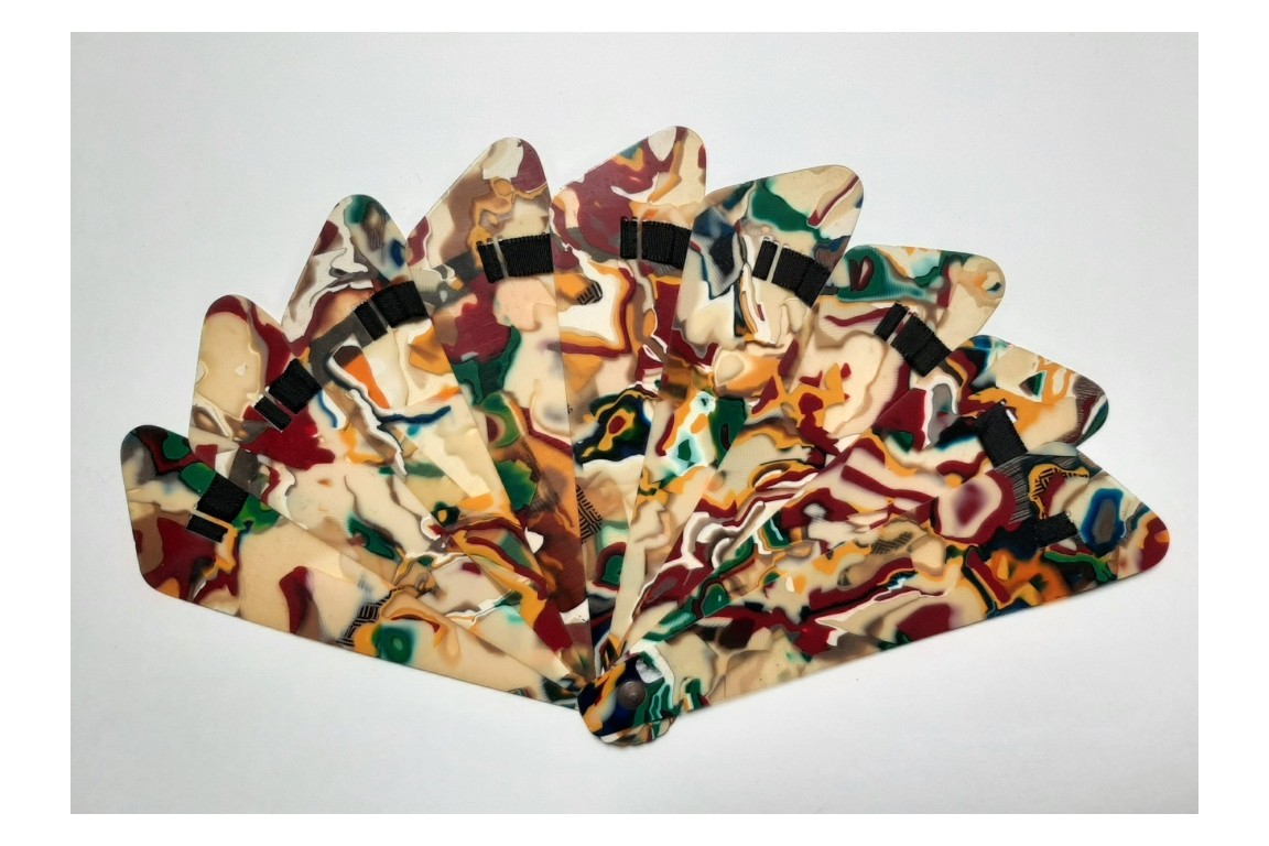 Futurisme, éventail vers 1920-30