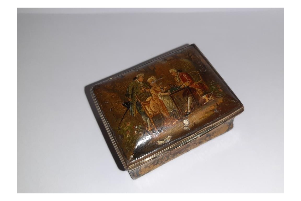 Les couleurs de l'érotisme, boite "Souvenir d'Amitié" vers 1900
