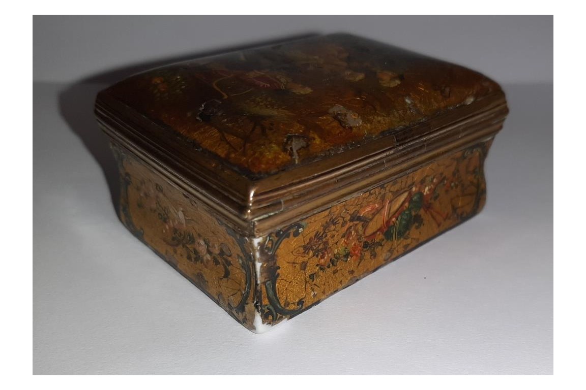 Les couleurs de l'érotisme, boite "Souvenir d'Amitié" vers 1900
