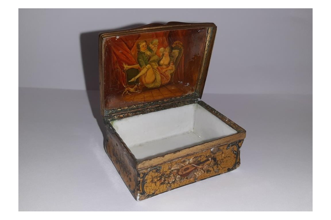 Les couleurs de l'érotisme, boite "Souvenir d'Amitié" vers 1900