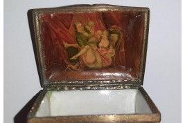 Les couleurs de l'érotisme, boite "Souvenir d'Amitié" vers 1900