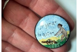 French Revolution commemorative button