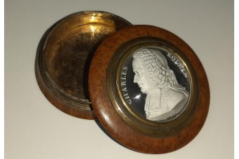 Tribute to historian Charles Rollin, box circa 1820