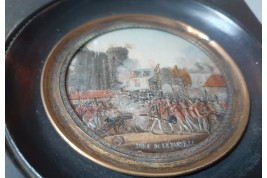 Storming of the Bastille, 19th century miniature