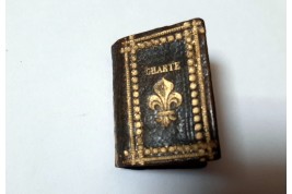 La Charte constitutionnelle, June, 4. 1814. Tiny book