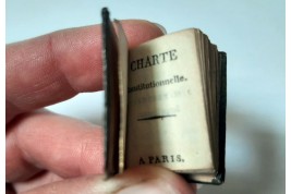 La Charte constitutionnelle du 4 juin 1814, livre minuscule