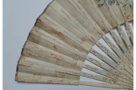 Mariage de Léopold II d'Autriche et Marie-Louise d'Espagne, éventail vers 1765