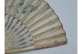 Mariage de Léopold II d'Autriche et Marie-Louise d'Espagne, éventail vers 1765