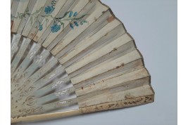 The wedding of Leopold II of Austria and Marie-Louise of Spain, fan circa 1765