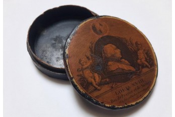 Louis XVIII, King of France and Navarre, snuffbox circa 1820-24