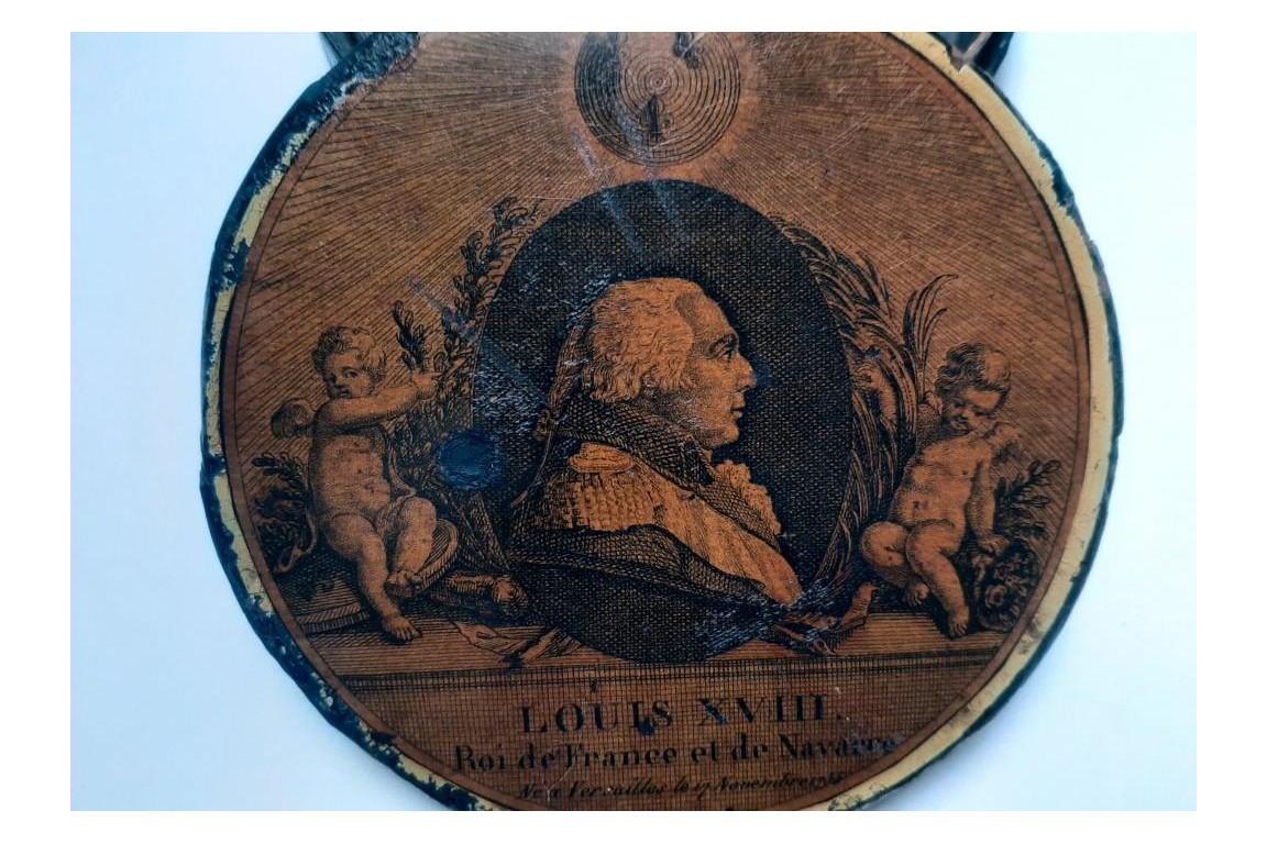 Louis XVIII, roi de France et de Navarre, tabatière vers 1820-24