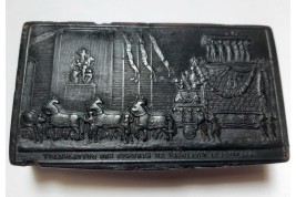 Translation of Napoleon's ashes, snuffbox 19th century