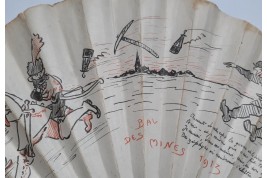 Bal des mines, éventail de 1913