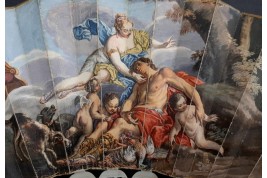 Diana and Endymion, fan circa 1750-60