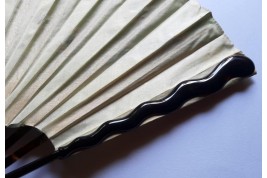 Le paon de Thomasse, éventail vers 1900-1910