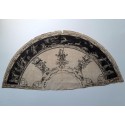 Diana the Huntress, early 19th century fan leaf