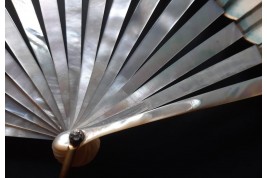 Monkeys, fan by Octave Join-Lambert, 1890