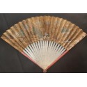 Shells and sturgeons, fan circa 1720-30