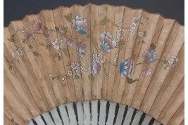 Shells and sturgeons, fan circa 1720-30