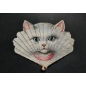 Little Cat by Thomasse, Duvelleroy fan, circa 1900-1910