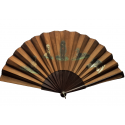 Dogs, fan by Rodeck, Wien circa 1880-1900