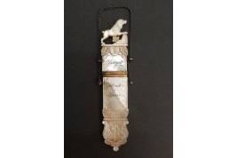 Dog, needle case, early 19th century