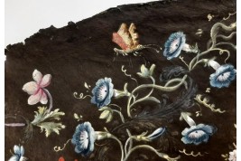 The triumph of Flora, fan leaf, late 17th century