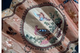 De paille et de plume, éventail vers 1770-80