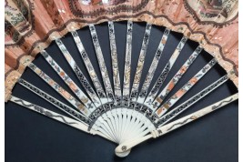 Of straw and feather, fan circa 1770-80